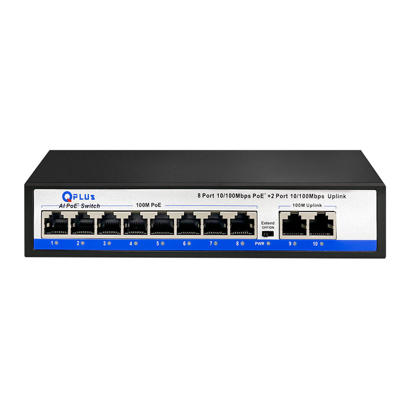 سوئیچ PoE کیوپلاس مدل PL-P8002