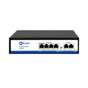 سوئیچ هیبرید PoE کیوپلاس مدل PL-PH4002